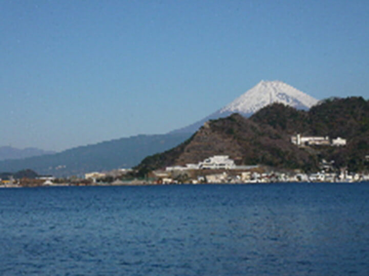 富士山 冬-民宿 ニュー白坂から臨む